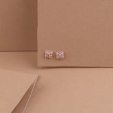 Twin Quad Stud Earrings